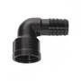 Imagem de Cotovelo Preto Amanco Interno  1/2''  11688 ./ Kit Com 25