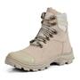 Imagem de Coturno Adventure Bota Couro Masculina Cano Médio Atacador Solado Borracha Antiderrapante Resistente Confortável