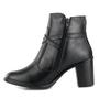 Imagem de Coturno Bota Feminina moda inverno couro GRF 9039 Preto