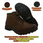 Imagem de Coturno Bota Masculino Freeway Ghost Horse Zíper Lateral Cano Médio Couro Casual Rodeio Confortável