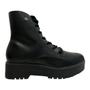 Imagem de Coturno Bota Militar Flatform Feminino Via Marte Macio Cano Médio 23 608