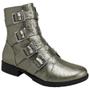 Imagem de Coturno Cano Curto Piccadilly 653006 Feminino - Pewter