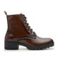 Imagem de Coturno Casual Bota Cano Curto Café Sw Shoes