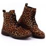 Imagem de Coturno Feminino Animal Print Estilo Antiderrapante Conforto