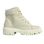 Imagem de Coturno Godiva Cano Curto Sola Grossa Feminino Off White