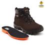 Imagem de Coturno Masculino Bota Couro Adventure Conforto Cadarço