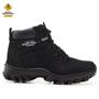 Imagem de Coturno Masculino Bota Couro Adventure Conforto Cadarço