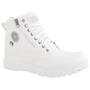 Imagem de Coturno Masculino Branco Com Ziper Modelo Novo Crshoes 9013