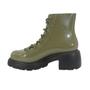 Imagem de Coturno Melissa Cosmo Boot Adulto Preto/Verde