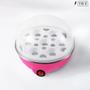 Imagem de Cozedor Elétrico Rosa 110V Com Cozimento A Vapor Rápido