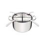 Imagem de Cozi-Pasta Tramontina Professional em Aço Inox com 4 Divisórias 30 cm 13,5 L