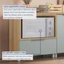 Cozinha 6 Peças 5 Portas 5 Gavetas Com Armário Aéreo 100% Mdf Marquesa - Nesher Móveis Imagem de Cozinha 6 Peças 5 Portas 5 Gavetas Com Armário Aéreo 100% Mdf Marquesa