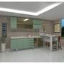 Imagem de Cozinha 9 Pçs Branco Com Verde Branco Com Verde