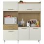 Imagem de Cozinha Compacta 5 Portas 182cm 2000448 Atacama Off White ARMoveis