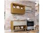 Cozinha Compacta Nesher Princesa - 3 Portas 2 Gavetas 100% MDF Imagem de Cozinha Compacta Nesher Princesa