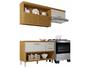 Cozinha Compacta Nesher Princesa - 3 Portas 2 Gavetas 100% MDF Imagem de Cozinha Compacta Nesher Princesa
