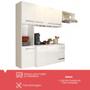 Imagem de Cozinha Compacta Suspensa 7 Portas 2 Gavetas Armário E Balcão Loft Branco - Panorama Móveis