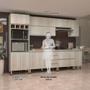 Imagem de Cozinha Completa com 7 Peças e Tampo Lis Luciane Móveis