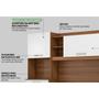 Imagem de Cozinha Completa Select c/ 6 Portas e 2 Gavetas 178x194 Avena/Grafito - Demóbile