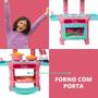 Imagem de Cozinha de Brinquedo infantil Comidinha Faz De Conta Mini Fogãozinho Interativo Para Meninas