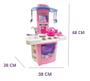Imagem de Cozinha Infantil Big Star + Geladeira Menina com Acessórios