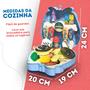 Imagem de Cozinha Infantil Brinquedo Kit Criança Completa Fogão Menina