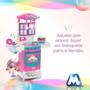 Imagem de Cozinha Infantil Meg Doll Torneira Sai Agua Luz e Som Magic Toys