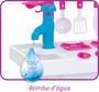 Imagem de Cozinha Infantil Toys Pink Menina Criança Completa Com Geladeira Sai Agua