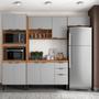 Imagem de Cozinha Modular com 4 Peças Firenze Composição FI0003 Amendola Touch/Nude Prime Tx - Demóbile