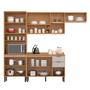 Imagem de Cozinha Modular com 4 peças Firenze Composição FI0006 Amendola Touch/Nude Prime Tx - Demóbile
