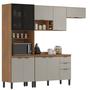 Imagem de Cozinha Modular com 4 peças Firenze Composição FI0006 Amendola Touch/Nude Prime Tx - Demóbile