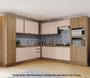 Imagem de Cozinha Projetada Completa 16 Peças 2,89m x 3,18m Linha Curve CJ14-179 Kappesberg