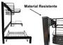 Imagem de Cozinha Suspensa Escorredor Pia/bancada Aço - Cor Preto