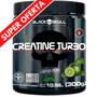 Imagem de Creatina Monohidratada Creatine Turbo Black Skull 300g - Energia - Força - Ganho de Massa Muscular