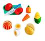 Imagem de Creative Fun Multi Mini Feirinha Divertida 6 legumes com tiras autocolantes Multikids - BR1108