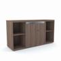 Imagem de Credenza Com Nicho Duplo PE 50 Pandin 1,0 M Walnut