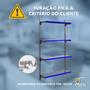 Cremalheira Gôndola New Plus 1 Inicial E 2 Continuações 1,70 m S.A Imagem de Cremalheira Gôndola New Plus 1 Inicial E 2 Continuações 1,70 m S.A