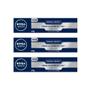 Imagem de Creme Barbear Nivea 65g 2 em 1 Original Protect - Kit C/ 3un