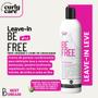 Imagem de Creme De Pentear Be Free Leave In Leve Curly Care Vegano Definição Capilar Brilho Nutrição 300ml