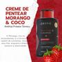 Imagem de Creme de Pentear Morango & Coco - 48h de Antifrizz Protetor Térmico Bravie 500ml