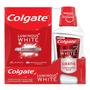 Imagem de Creme Dental Colgate 70g 4un + Enx Buc Luminous White 250ml