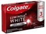Imagem de Creme Dental Colgate Luminous White Carvão Ativado