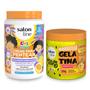 Imagem de Creme Pentear 1Kg + Gelatina 550G Kids Maracujá Salon Line