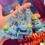 Imagem de Crianças Disney Monsters University 3D Boneca Figura Chaveiro Bonito Anime Mochila Pingente