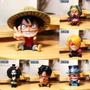 Imagem de Crianças One Piece Anime Figuras de Ação Luffy Zoro Sanji Robin Nami Brook PVC Modelo Brinquedo