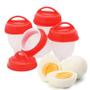 Imagem de Crie ovos perfeitos com facilidade! Kit com 6 Formas de Silicone para Ovos Egg Boil. Diversão e praticidade na hora de cozinhar.