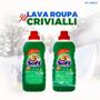 Imagem de Crivialli Lava Roupas Soft PLus Topazio Azul 01 litro Kit 02 und
