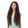 Imagem de Crochet Braids FreeTress Butterfly Loc - Pacote com 3 Cores 1B