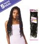 Imagem de Crochet Braids Sensationnel Lulutress 3X, fechaduras pré-enroladas, 24 unidades com 5