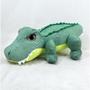 Imagem de Crocodilo Pelúcia Verde Com 36 Cm Comprimento Jacaré